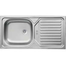 Roestvrijstalen spoelbak met afdruiprek