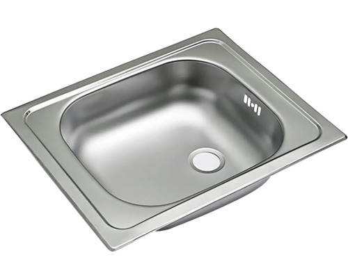 Spoelbak van roestvrij staal