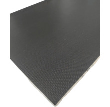 Een plaat met een gestructureerd oppervlak.