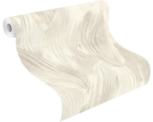 Behangrol met bladmotief