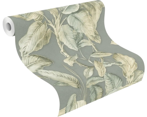 Behangrol met plantenmotief