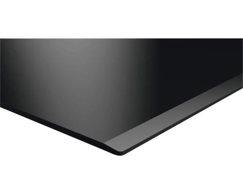 Zwarte keramische kookplaat