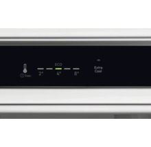 Koelkastbedieningspaneel met temperatuurweergave en eco-modus