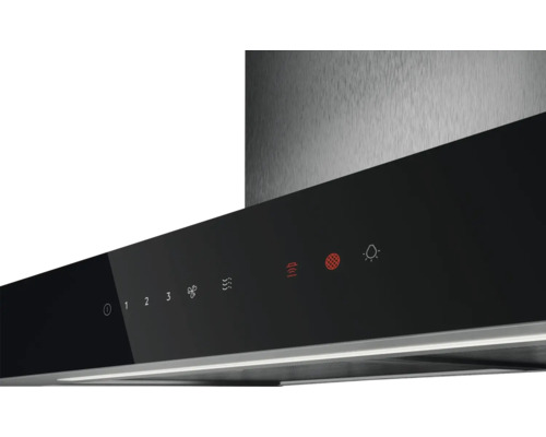 Afzuigkap met bedieningspaneel