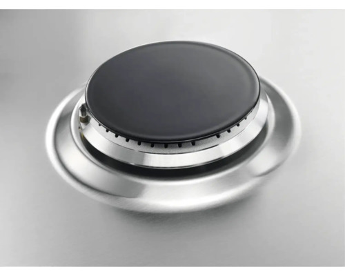 Gaskookplaat brander met zwarte afdekking