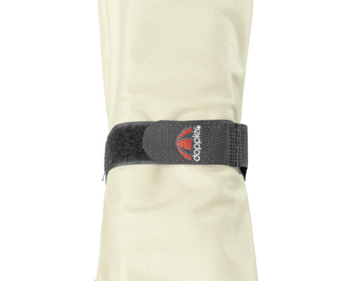 Doppler Logo op bevestigingsband