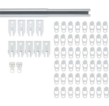 Gordijnroede met accessoires