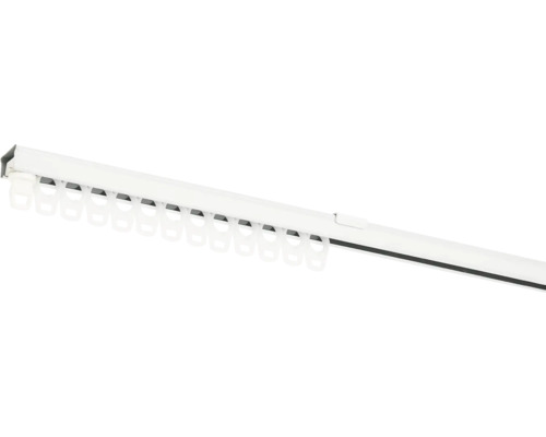 Gordijnroede met gordijnrollers