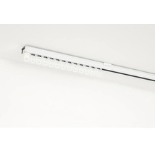 Gordijnrail met glijders voor plafondmontage