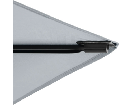 Detailopname van een parasol met frame