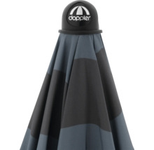 Doppler Logo op een paraplu