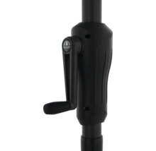 Doppler Logo op een parasol met slinger mechanisme