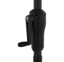 Doppler Logo op een slinger voor een parasol