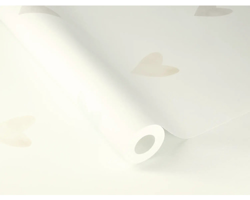 Behangrol met hartpatroon