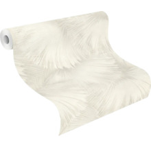 Behangrol met verenpatroon