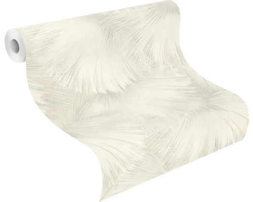 Behangrol met verenpatroon
