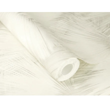 Rol behang met verenpatroon