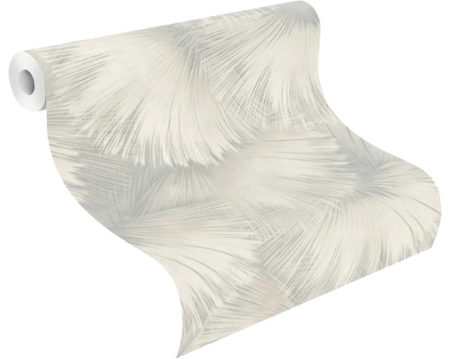 Behangrol met verenmotief