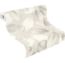 Behangrol met bladerpatroon