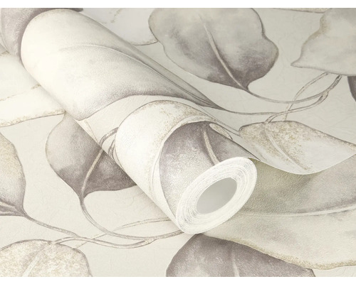 Behangrol met bladerenontwerp
