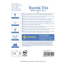 Rucola Trio Wildfire Astra Ruca zaadlint verpakking