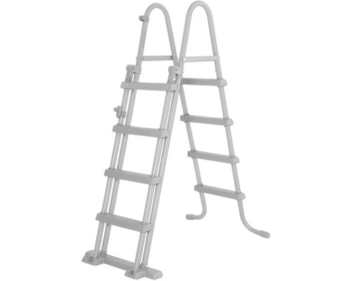 Zwembadladder van kunststof met treden