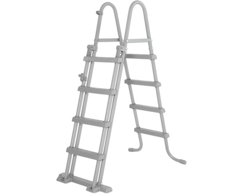 Zwembadladder van kunststof met treden