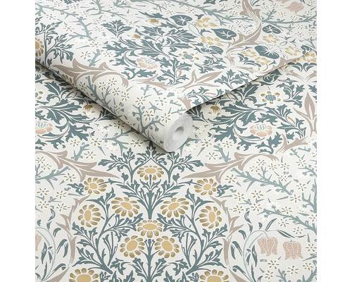 Rol behang met bloemmotief