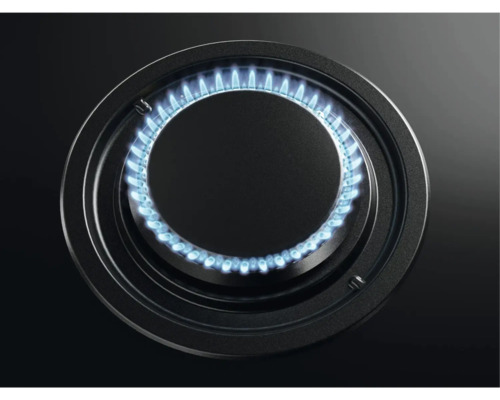 Gasbrander met blauwe vlam