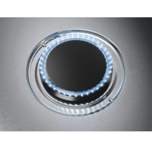 Gasfornuis met brandende vlam