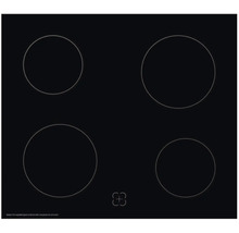 Keramische kookplaat met vier kookzones