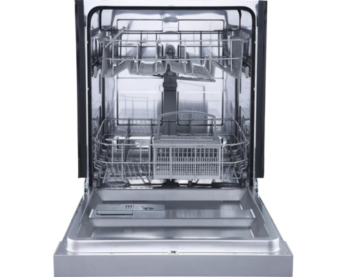 Open vaatwasser met vaatwaskorven