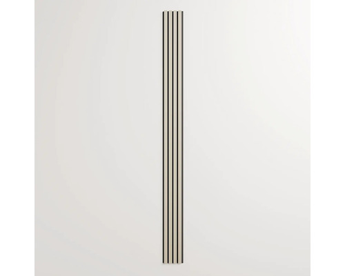 Geluidsabsorberend wandpaneel met houten lamellen