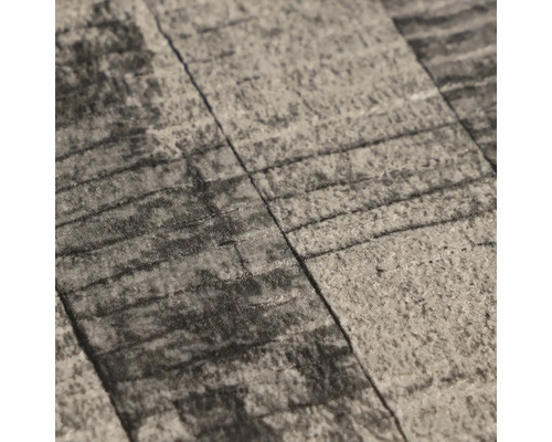 Close-up van een textiel met houten structuur