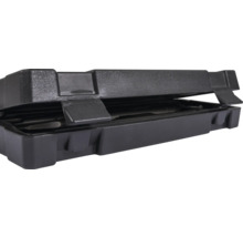 Geopende gereedschapskoffer van kunststof