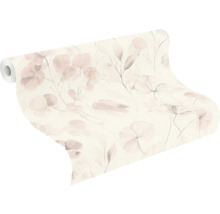 Behangrol met bloemmotief