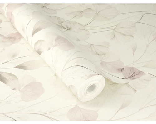 Rol behang met bloemmotief
