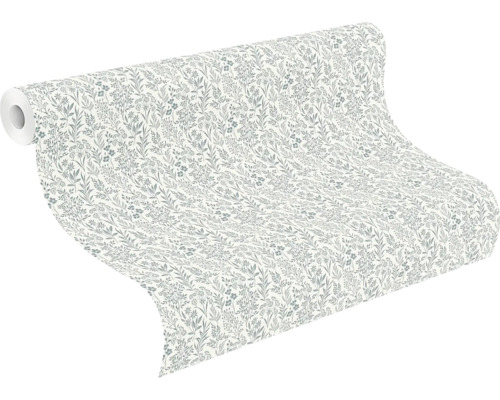 Behangrol met bloemmotief