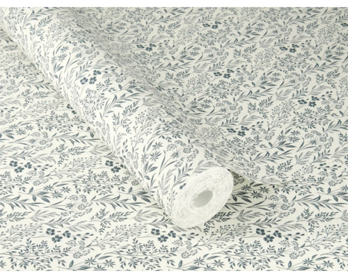 Rol behang met bloemmotief
