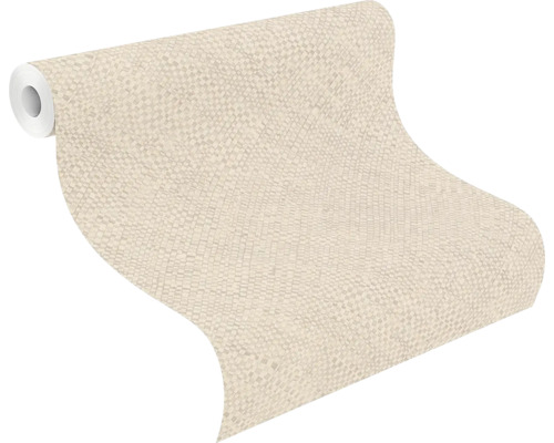 Behangrol met textielpatroon