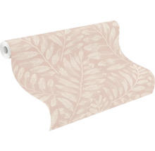 Behangrol met bladerpatroon