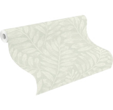 Behangrol met bladerdesign