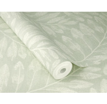 Behangrol met bladmotief