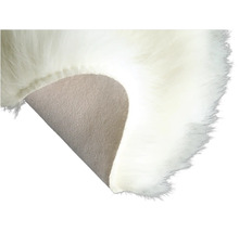 Detailopname van een tapijt met imitatievacht