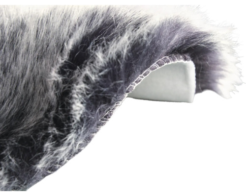 Detailweergave van een hoogpolig tapijt