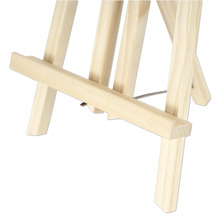 Houten schildersezel voor kunstbenodigdheden