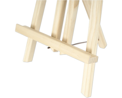 Houten schildersezel voor kunstbenodigdheden