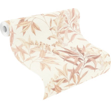 Rol behang met bloemmotief