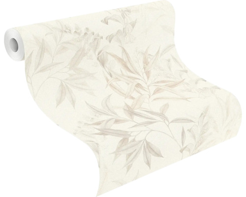 Behangrol met plantenpatroon