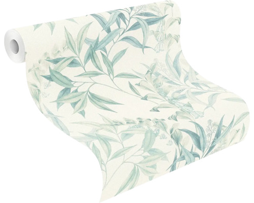 Rol behang met botanisch patroon voor wanddecoratie